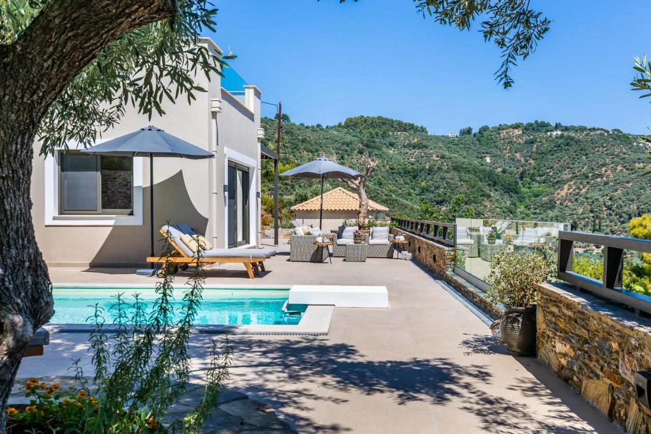 Villa Antigone Luxury Retreat Skopelos Town Bagian luar foto
