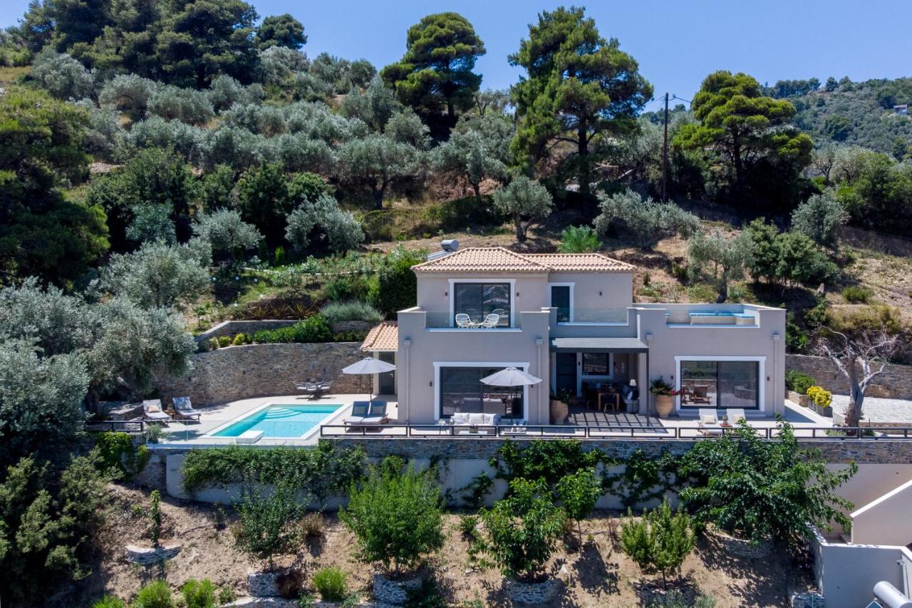 Villa Antigone Luxury Retreat Skopelos Town Bagian luar foto