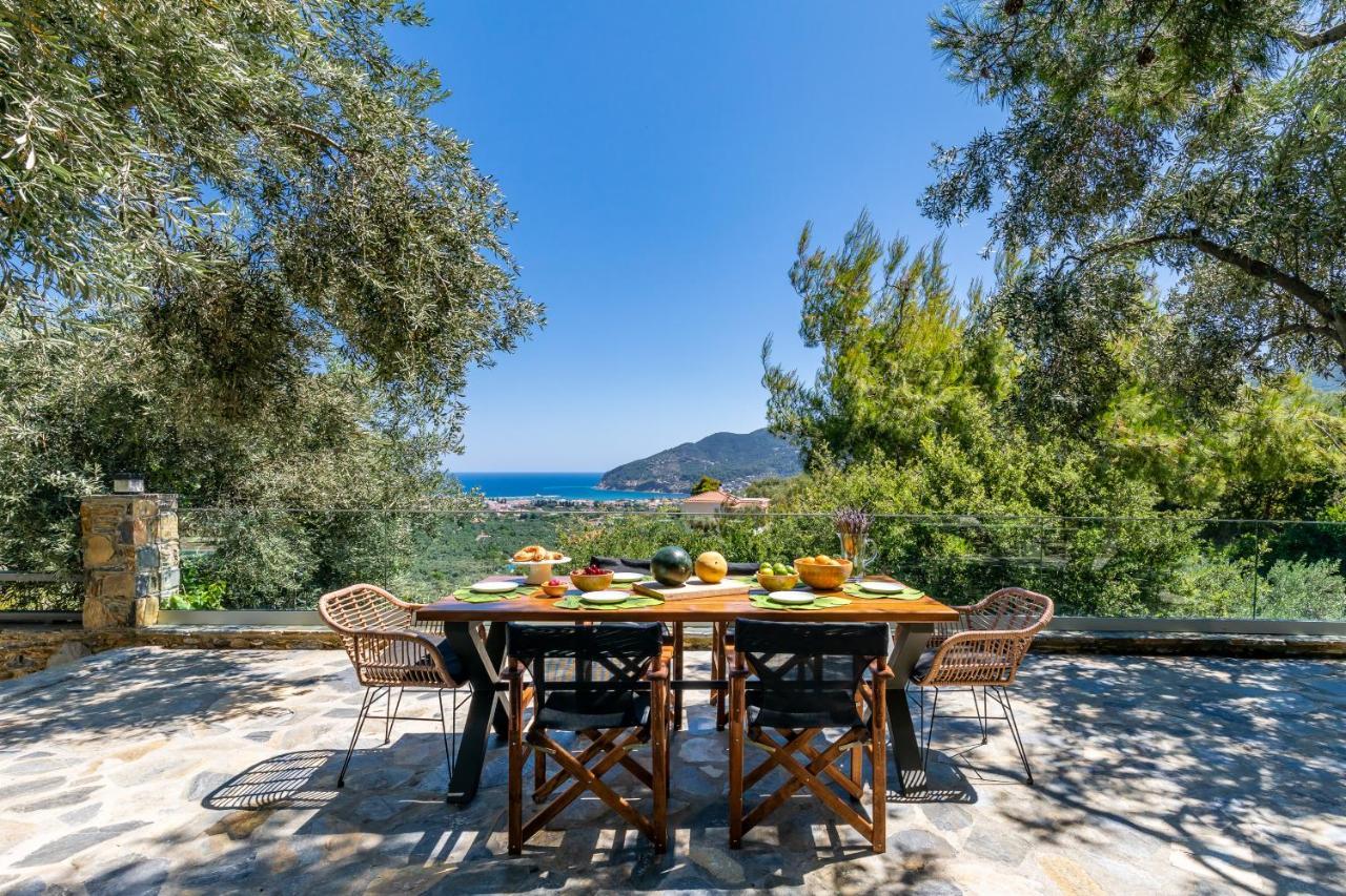 Villa Antigone Luxury Retreat Skopelos Town Bagian luar foto