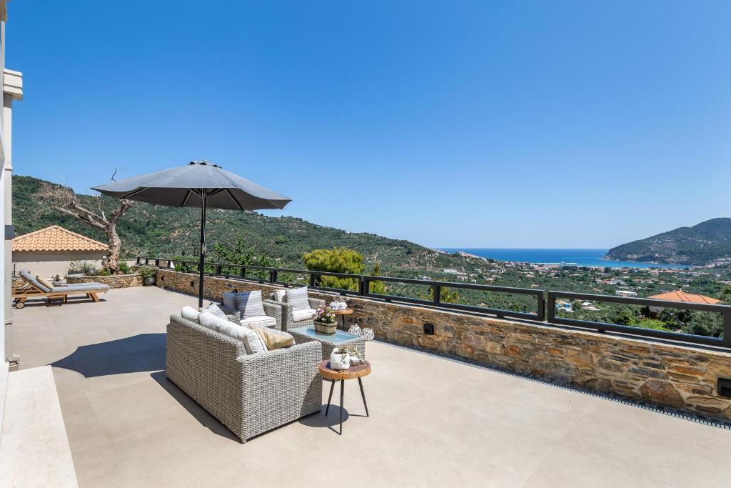 Villa Antigone Luxury Retreat Skopelos Town Bagian luar foto