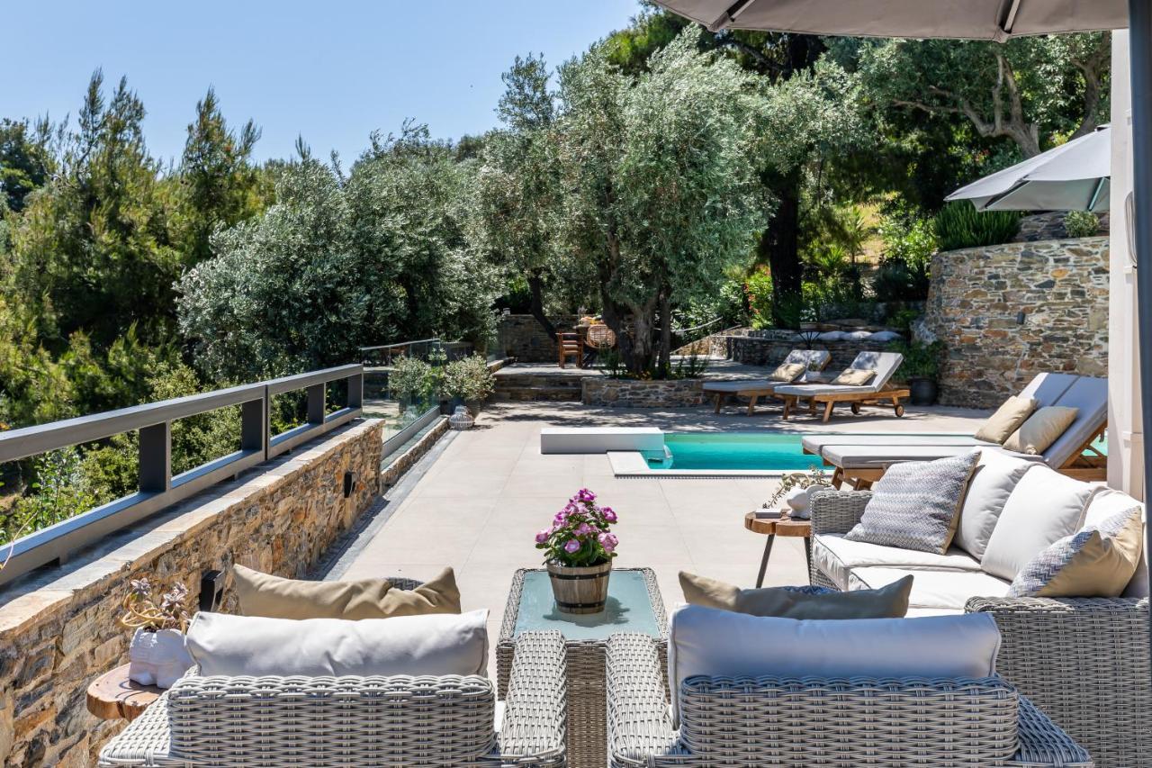 Villa Antigone Luxury Retreat Skopelos Town Bagian luar foto