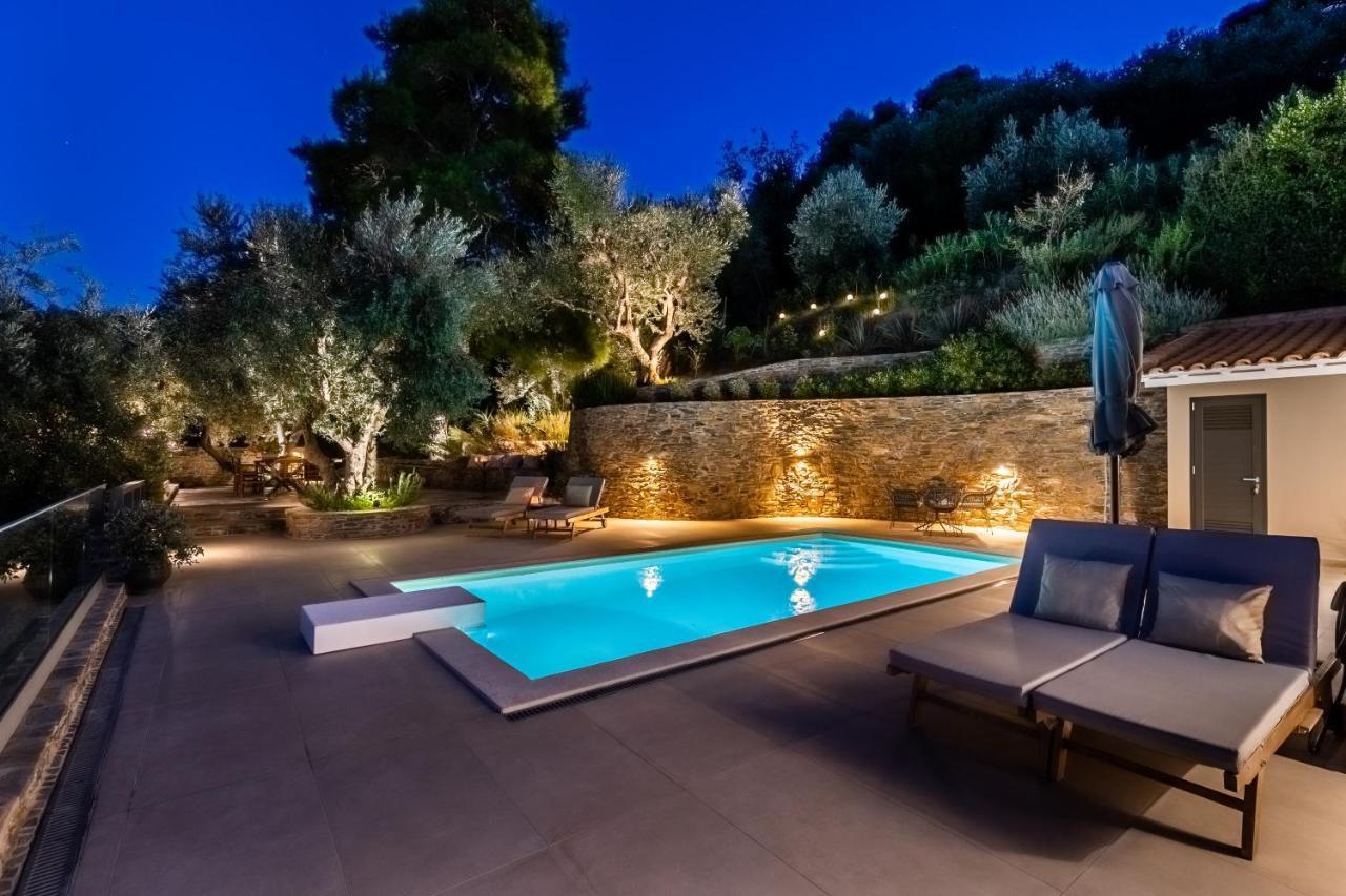 Villa Antigone Luxury Retreat Skopelos Town Bagian luar foto