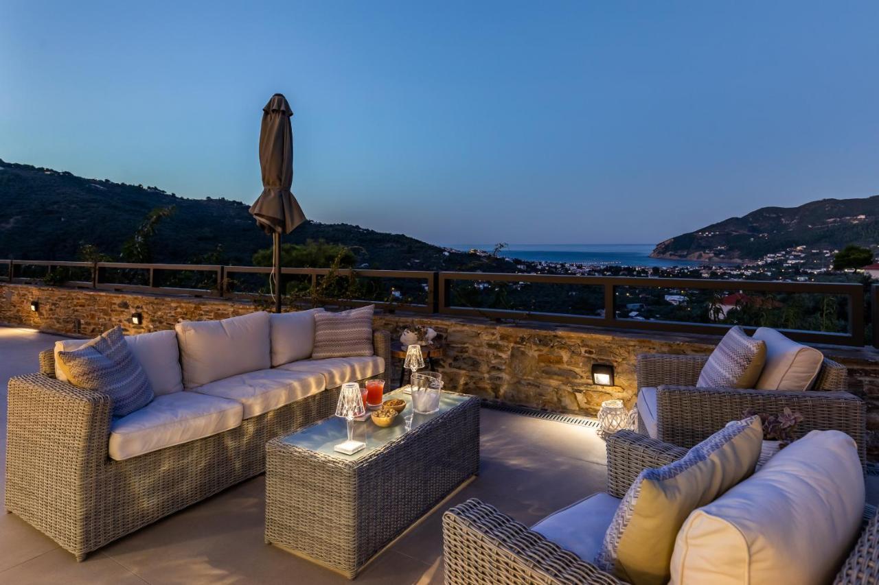 Villa Antigone Luxury Retreat Skopelos Town Bagian luar foto